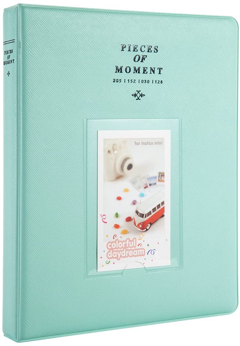 [CLEARANCE] Pikxi AM128 128-Sheet Photo Album for Fujifilm Instax Mini Instant Camera Leather