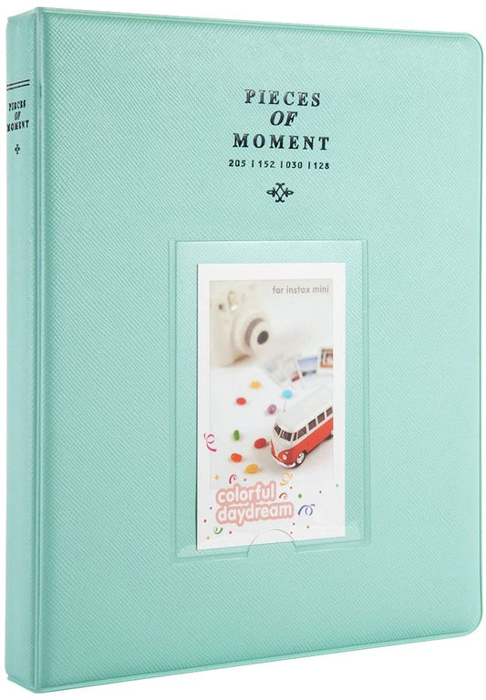 [CLEARANCE] Pikxi AM128 128-Sheet Photo Album for Fujifilm Instax Mini Instant Camera Leather