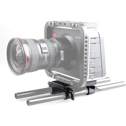 SmallRig Camera Base Plate with Dual 15mm Rod Clamp Railblock for Rod Support/ DSLR Rig Cage - 1775