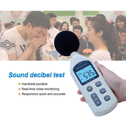 [CLEARANCE] Benetech GM1356 Digital Sound Decibel Noise Level Meter Tester 30-130dB with USB Interface