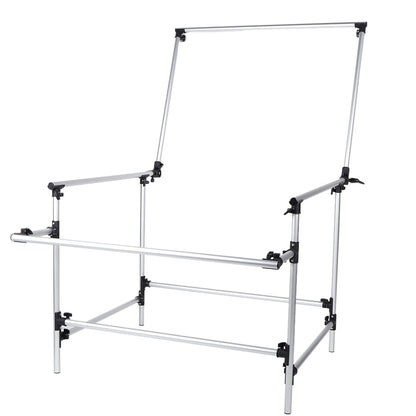 [CLEARANCE] Pxel ST-10X20 Foldable Shooting Table 100x200cm Photographic Studio White Background Backdrop