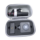 Simorr by SmallRig Vigor VK-30 Vlog Tripod Kit with Phone Clamp with Cold Shoe, Vibe P96 Video LED Light, Type-C Charging Cable, Ball Head with Adjustable Height for Smartphones (Black, White) | 3509B, 3596