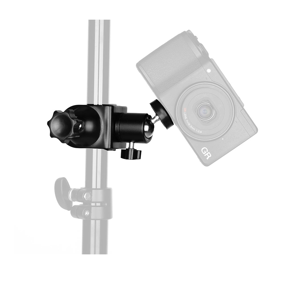 Pxel AA-UC4 Heavy Duty Clip Clamp C / U Type Photo Studio Light With Stand Ballhead Ball Head 1/4" Screw For Studio Flash, Camera etc