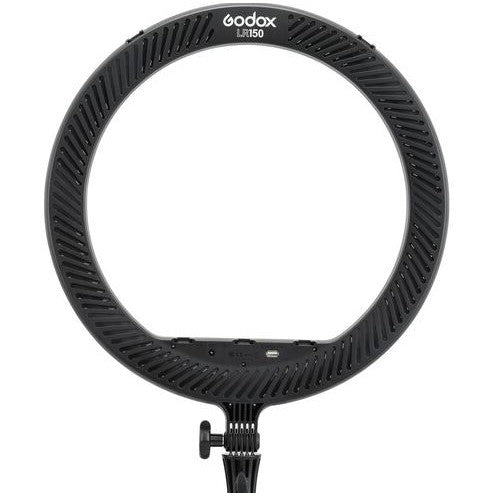 Godox LR120 Bi-Color 3000K-6000K 12-inch LED Ring Light for Youtube, Vlogging, etc. with Phone Holder