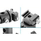 Pxel AA-LS4 Flash Bracket Umbrella Holder Swivel Light Stand Adapter Cold Shoe Speedlight