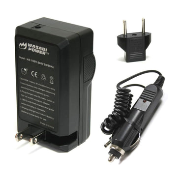 Wasabi Power NB-5L 2-Pack Power Battery and Charger Kit with 3.7V 1400mAh Power Batteries, Wasabi Power Mini Rapid A/C Charger for Canon NB-5L and Canon PowerShot Cameras | JG Superstore
