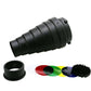 Pxel ST-7B Metal Conical Snoot with Honeycomb Grid and Gel Filter Kit for Bowens Mount Studio Strobe Monolight Photography Flash 7 Ribs
