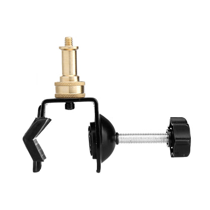 Pxel AA-UC3 Heavy Duty Clip Clamp C / U Type Photo Studio Light With Stand 1/4" Screw For Studio Flash