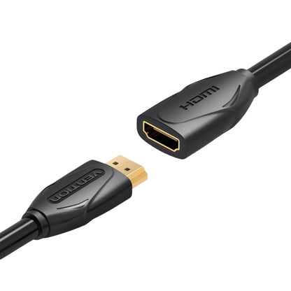 Vention HDMI 2.0 Extension Cable PVC (Male to Female) 4KHD 60Hz Video Cable with Aluminum Alloy Shell, Audio and Video Sync (Different Lengths Available) (VAA-B06)