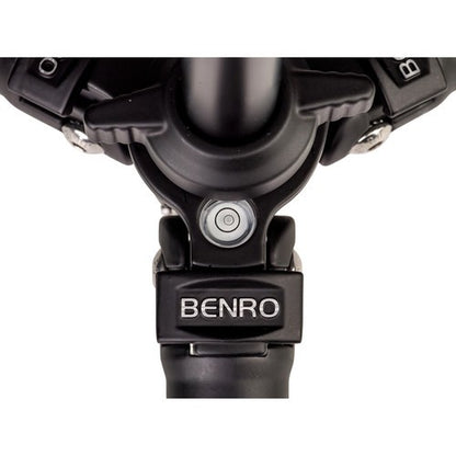 Benro TSL08AS2CSH Slim Aluminum Video Tripod Kit 4-Section with S2P Head 5.5 lbs Capacity