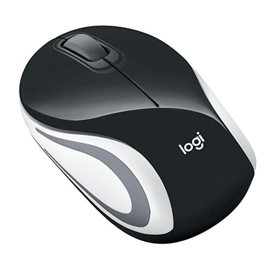 Logitech M187 Ultra Wireless Portable Mini Mouse with 1000 DPI, Nano Receiver, and Optical Sensor for Chrome OS, Mac OS, Windows 8, and 10 Series