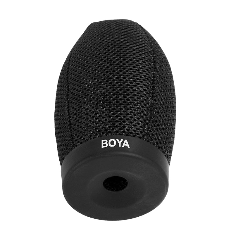 [CLEARANCE] Boya BY-T140 Aerodynamic Shotgun Microphone Foam Windscreen (Inside Depth: 5.5-Inch)