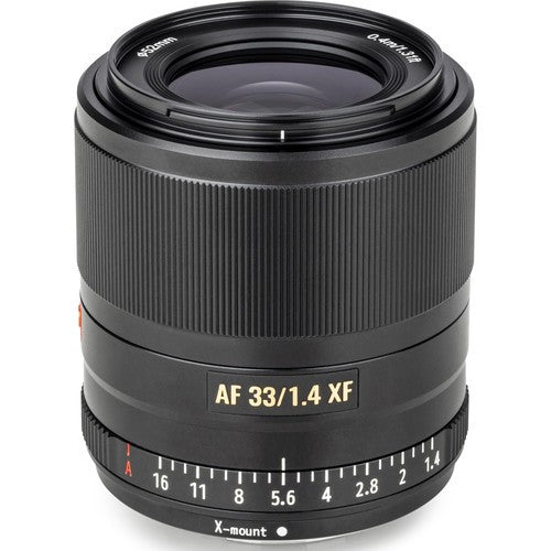 VILTROX AF 33mm F1.4 XF Prime Autofocus Lens for Fuji X-Mount Mirrorless Cameras