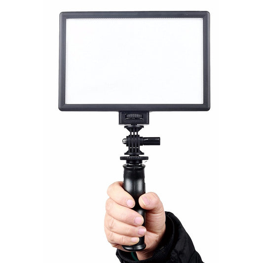VILTROX L116T 3300K-5600K LED Camera Video Photo Light CR195 Super Slim Studio Panel LCD Display Screen