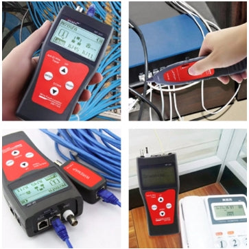 NOYAFA NF-300 Professiol LAN Tester RJ45 Cable Length Tester BNC Network Monitoring Wire Tracker Anti-Interference Tone Tracer