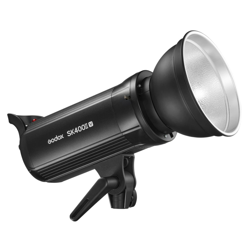 Godox SK400II-V 400W Professiol LED Studio Flash Strobe Monolight GN65 Daylight Bowens S Mount with Built-in Godox 2.4GHz Wireless X System, Onboard and Mobile App Controls for Photography Lighting and Studio Equipment