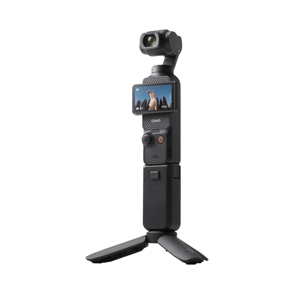 DJI OSMO Pocket 3 4K Gimbal Camera with 120fps Video 1" CMOS Sensor 3-Axis Stabilization Rotating Touchscreen Display with AI Face Tracking for Vlogging & Travel Content Creator