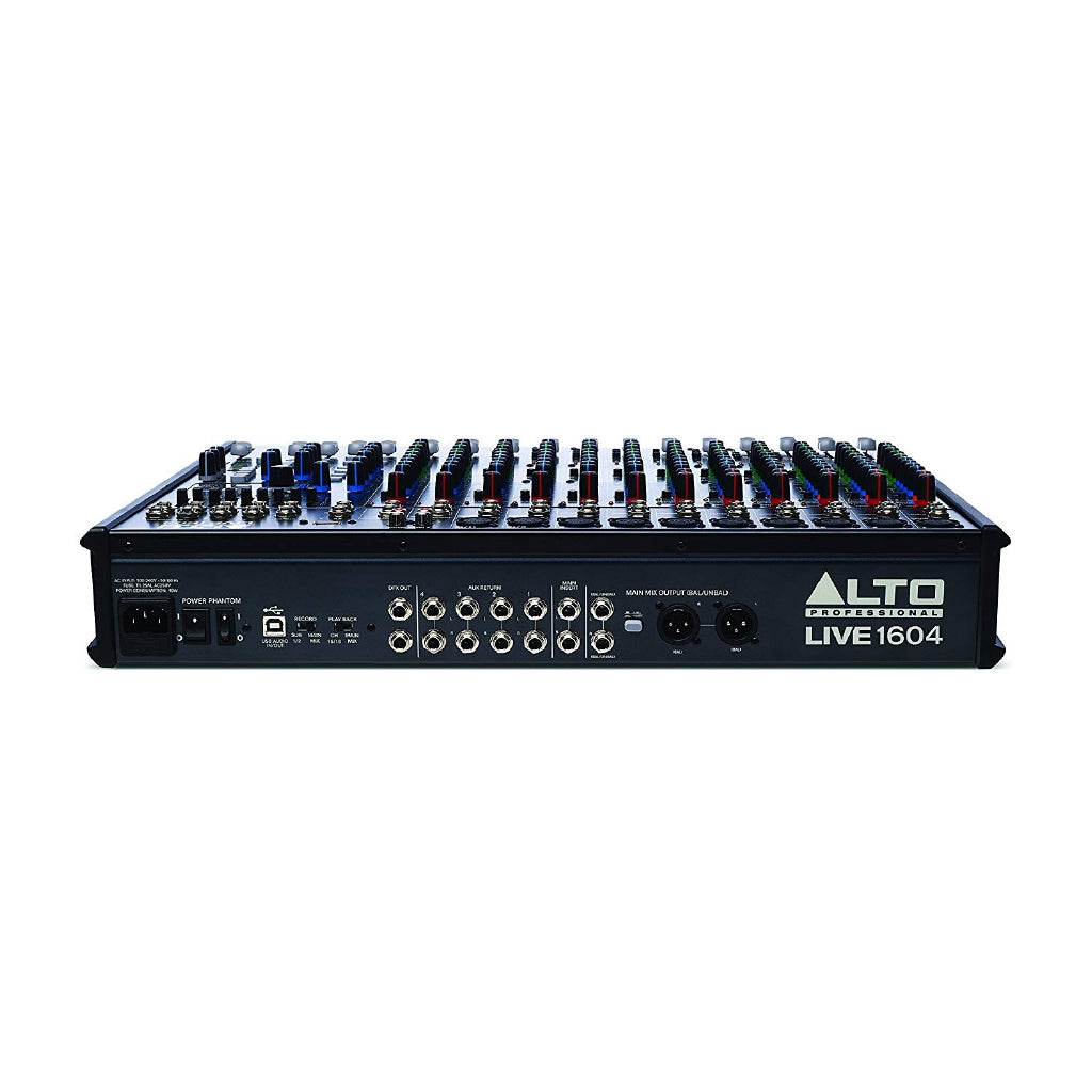 Alto Professiol Live 1604 16-Channel / 4-Bus Mixer with 10 XLR inputs