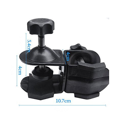 Pxel AA-UC5 Heavy Duty Metal Dual Double U Clip C Clamp Type Bracket Mount for Photo Studio Boom Arm Light Stand