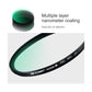 K&F Concept NANO-X Series MRC UV Ultraviolet Filter with Waterproof & Anti-Scratch Multi-Layer Green Coating for Digital Camera Lens 37mm 39mm 40.5mm 43mm 46mm 49mm 52mm 55mm 58mm 62mm 67mm 72mm 77mm 82mm