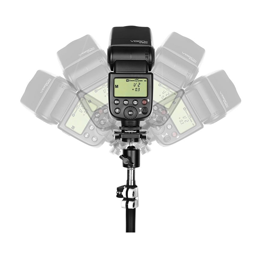 Pxel AA-UC4 Heavy Duty Clip Clamp C / U Type Photo Studio Light With Stand Ballhead Ball Head 1/4" Screw For Studio Flash, Camera etc