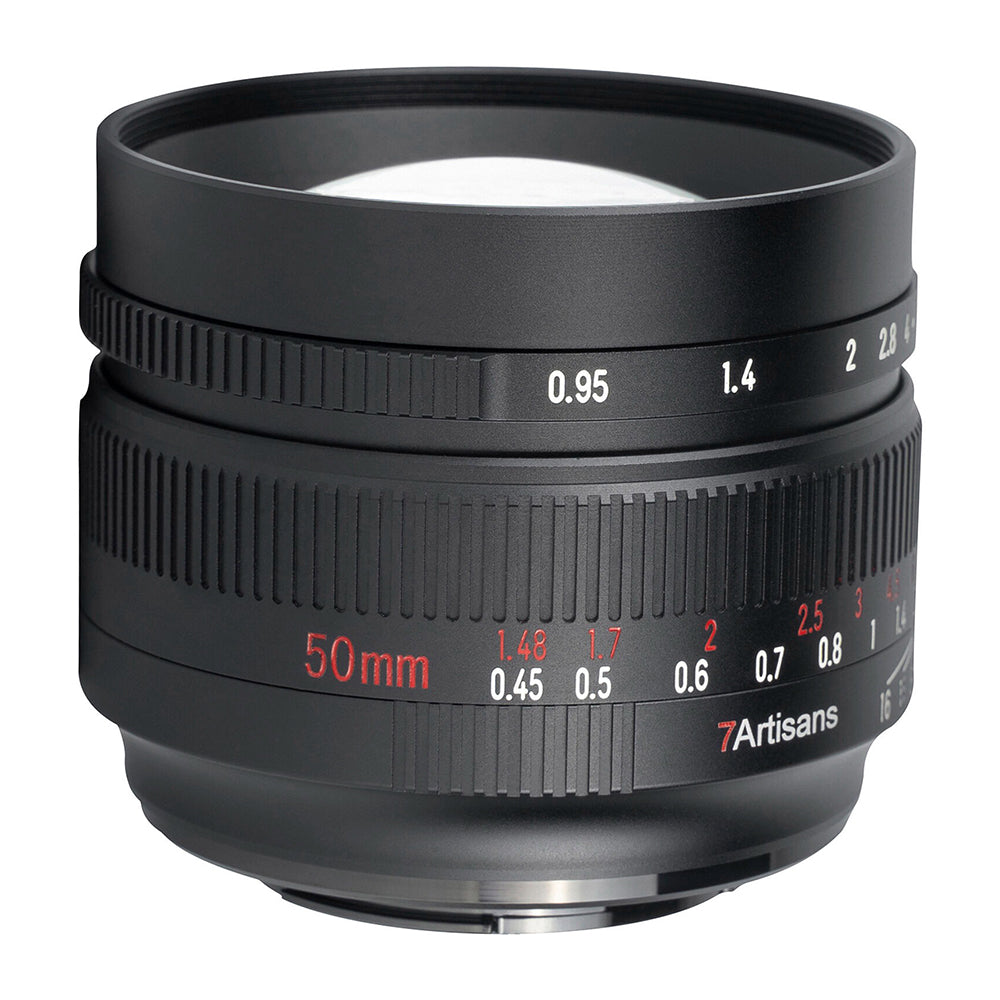7Artisans Photoelectric 50mm F/0.95 APS-C Format Nikon Z Mount Portrait Prime Lens MF Manual Focus for Mirrorless Cameras