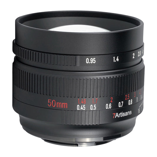7Artisans Photoelectric 50mm F/0.95 APS-C Format Nikon Z Mount Portrait Prime Lens MF Manual Focus for Mirrorless Cameras