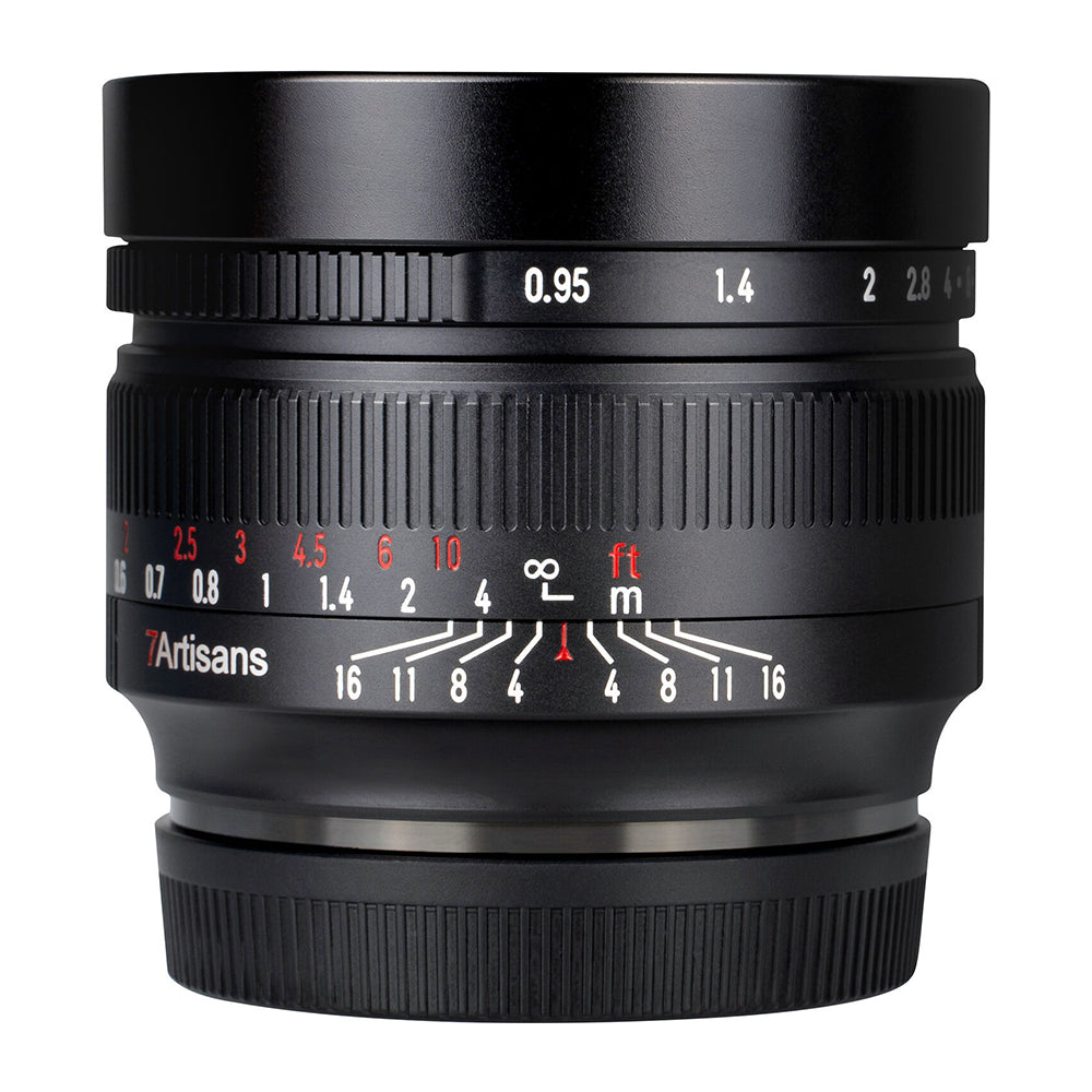 7Artisans Photoelectric 50mm F/0.95 APS-C Format Nikon Z Mount Portrait Prime Lens MF Manual Focus for Mirrorless Cameras