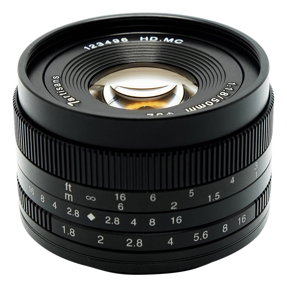 7Artisans 18mm F/6.3 Mark II APS-C Format Panasonic Olympus M43 Mount Wide Angle Prime Pancake UFO Slim Lens MF Manual Focus for Mirrorless Cameras