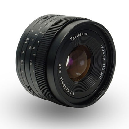 7Artisans 18mm F/6.3 Mark II APS-C Format Panasonic Olympus M43 Mount Wide Angle Prime Pancake UFO Slim Lens MF Manual Focus for Mirrorless Cameras