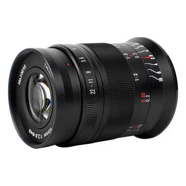 7Artisans Photoelectric 60mm F/2.8 APS-C Format Panasonic Olympus M43 Mount Macro Telephoto Prime Lens MF Manual Focus for Mirrorless Cameras