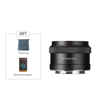 7Artisans 27mm F/2.8 APS-C Format Sony E Mount Compact Portrait Prime Lens AF Autofocus for Mirrorless Cameras