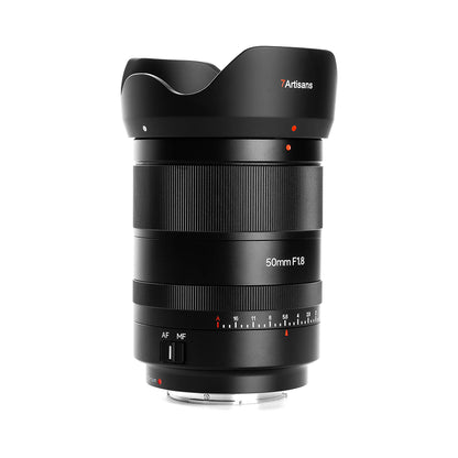 7Artisans 50mm F/1.8 Full Frame Format Leica L Mount Fast Aperture Portrait Prime Lens AF Autofocus for Mirrorless Cameras