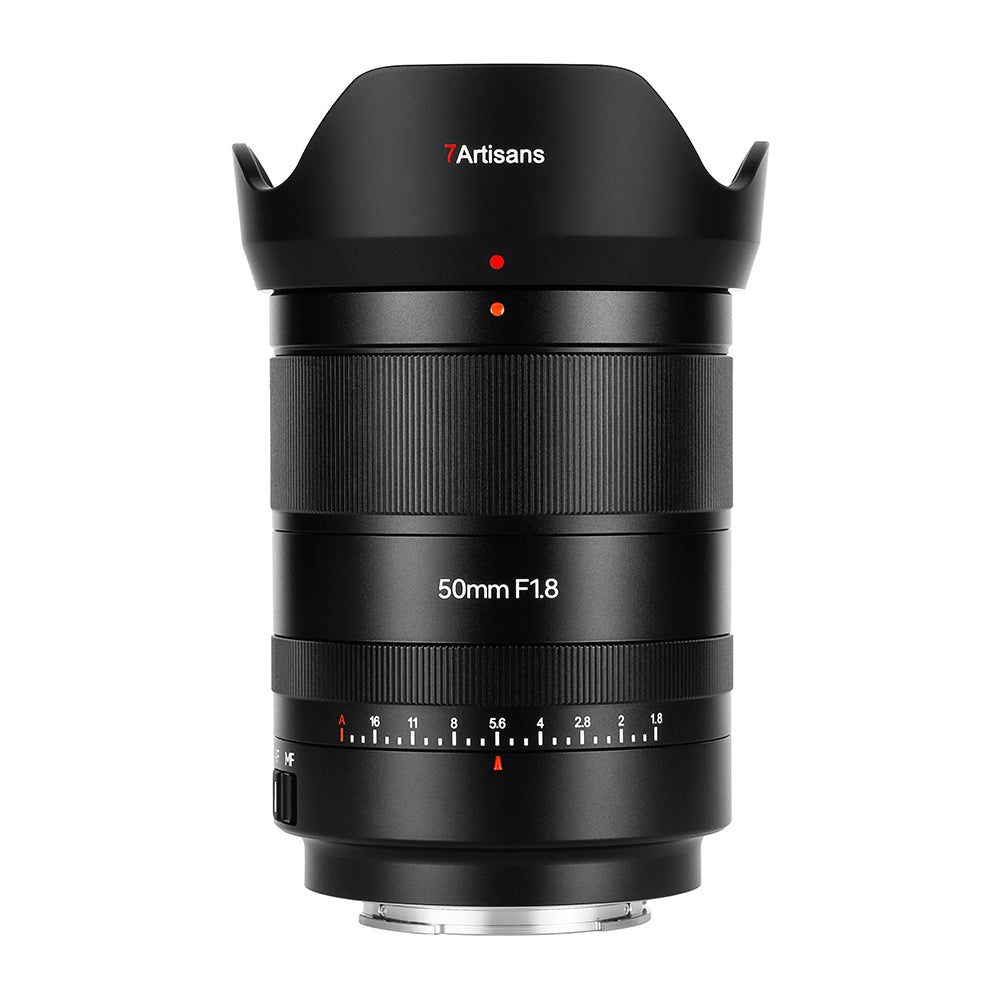 7Artisans 50mm F/1.8 Full Frame Format Nikon Z Mount Fast Aperture Portrait Prime Lens AF Autofocus for Mirrorless Cameras