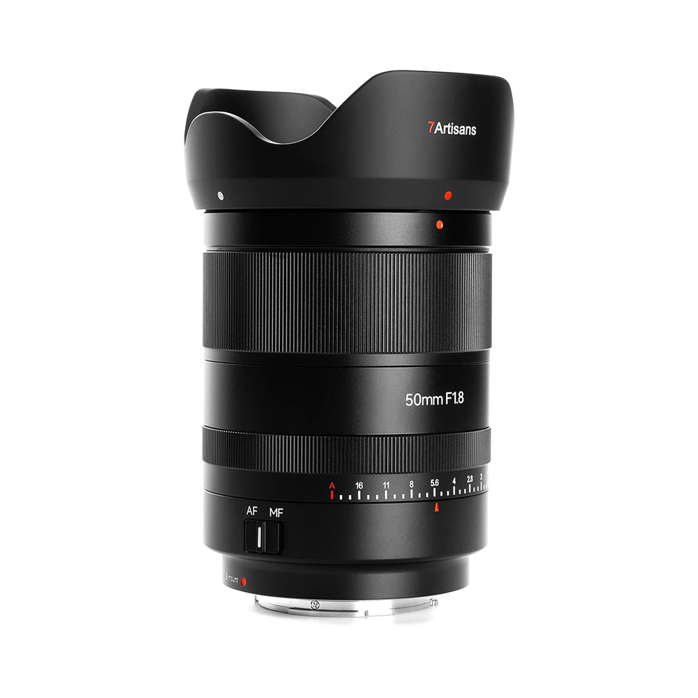 7Artisans 50mm F/1.8 Full Frame Format Nikon Z Mount Fast Aperture Portrait Prime Lens AF Autofocus for Mirrorless Cameras