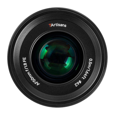 7Artisans 50mm F/1.8 APS-C Format Sony E Mount Fast Aperture Portrait Prime Lens AF Autofocus for Mirrorless Cameras