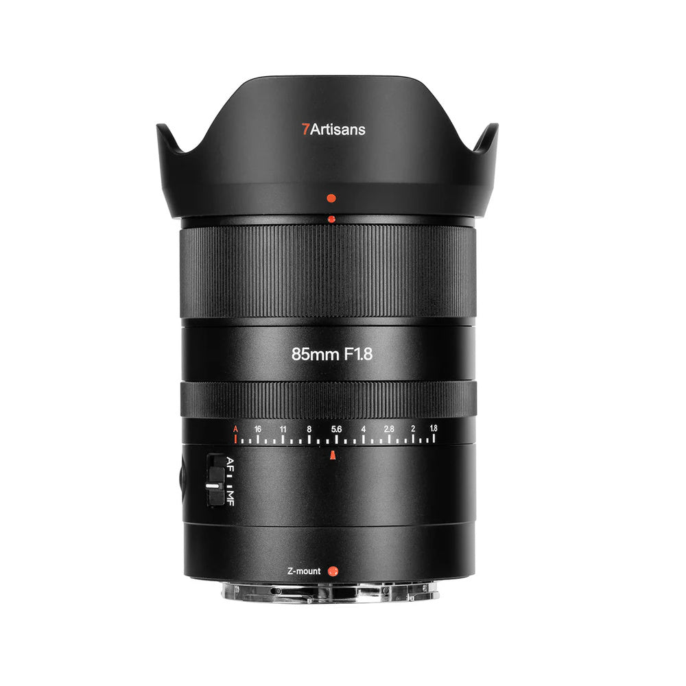 7Artisans 85mm F/1.8 STM Full Frame Format Nikon Z Mount Fast Aperture Portrait Prime Lens AF Autofocus for Mirrorless Cameras