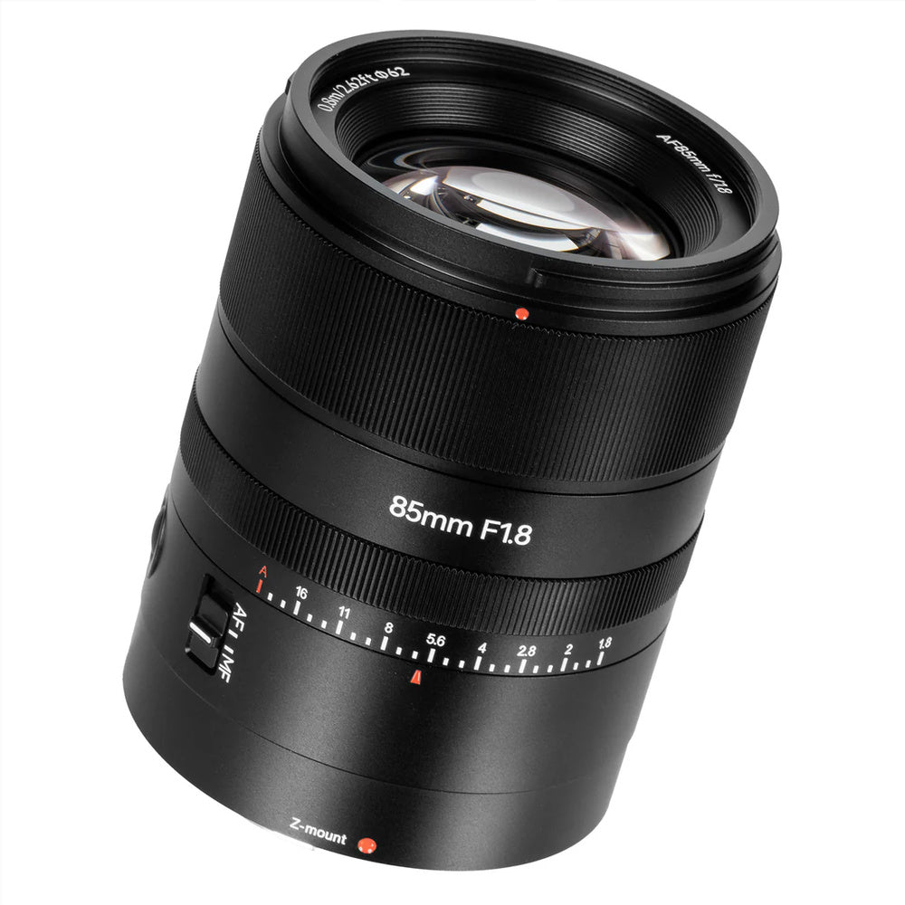 7Artisans 85mm F/1.8 STM Full Frame Format Nikon Z Mount Fast Aperture Portrait Prime Lens AF Autofocus for Mirrorless Cameras