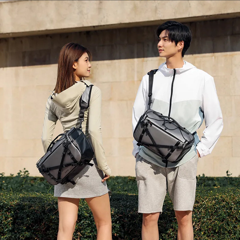 Ulanzi SU02 (13L) Hoshino Crossbody Gag B163 with Front zipper and Side Pockets For Travel Photography
