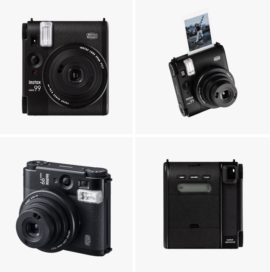 Brand New Fujifilm Instax Mini 99 Instant Film Camera - Sleek Black