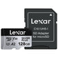 Lexar Professional 256GB 128GB 64GB Silver Plus MicroSDXC UHS-I A2 V30 U3 Class 10 Micro SD Card with 4K UHD Video Record, Max 205MB/s Read Speeds and MicroSD Card Adapter for Cameras and Android Devices