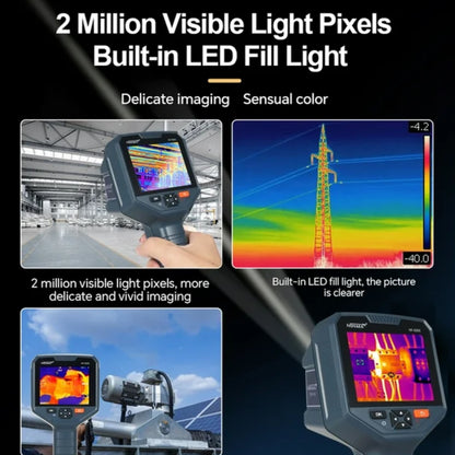 [CLEARANCE] Noyafa Digital Handheld Industrial Thermal Imager with 3.5" 750p LCD Screen Display, 2600mAh Built-In Battery, 8GB Storage Memory, USB-C Charging & Data Cable, Multi-Image Modes for Device, Electrical, Pipeline, Building Inspection, etc.