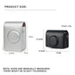 Pikxi Portrait & Landscape Style Sling Bag Leather Case for Fujifilm Instax Mini EVO
