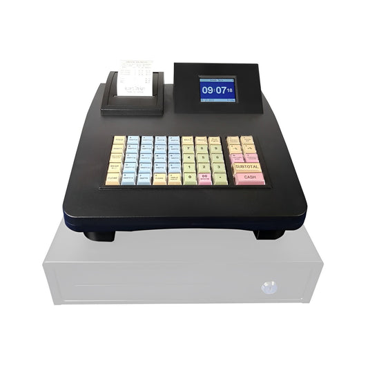 LogicOwl OJ-T2MINI Cash Register Thermal Printer for POS Point of Sale, Supermarket, Grocery, and Retail, with Quick Load 58mm Thermal Paper, Serial and USB Ports, and ABS Shell Material