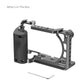 SmallRig Camera Cage for Sony a6100, a6300 & a6400 with Silicone Handle Grip, Arca-Swiss Baseplate, Cold Shoe Mount, 1/4"-20 Threaded & ARRI Locating Holes for Tripods, Gimbal Stabilizers, Handles, Microphones, Lights & Monitors | 3164B