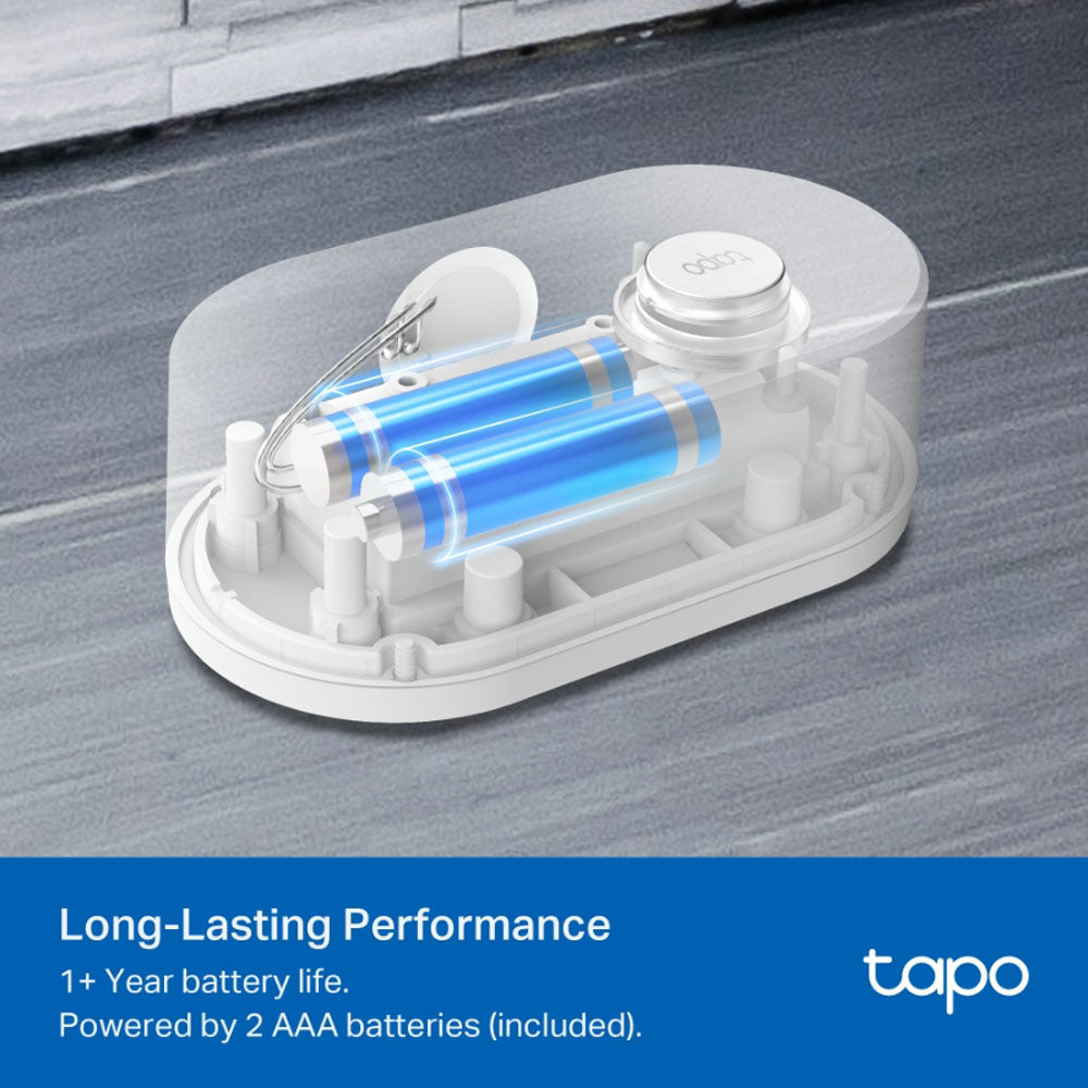 TP-Link Tapo T300 Smart Water Leak Sensor IP67 Waterproof, Mobile App Alerts, 90dB Hub Alarm Triggers and TAPO Hub Support
