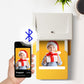 KODAK Dock Plus USB Type-C / Lightning Port Dock + Bluetooth Instant Photo Printer and Accessories Kit Bundle w/ 4" x 6" Prints, 10 + 80 Sheets, 4PASS Print Technology, Bordered / Borderless Printing & Mobile Smartphone App Support | PD460