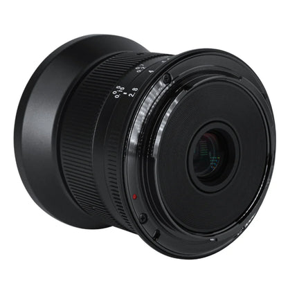 7Artisans 12mm F/2.8 Mark II APS-C Format Canon EF-M Mount Ultra Wide Angle Prime Lens MF Manual Focus Large Aperture Mirrorless Cameras
