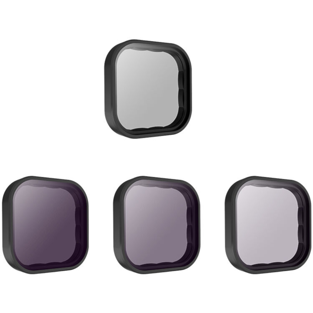TELESIN GoPro HERO 12 11 10 9 CPL + ND8 ND16 ND32 Action Camera Lens Filter Kit