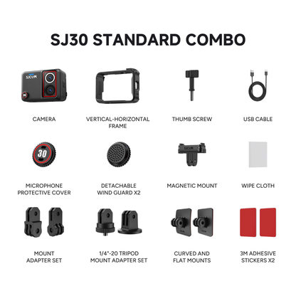 SJCAM SJ30 8K Dual Lens Action Camera